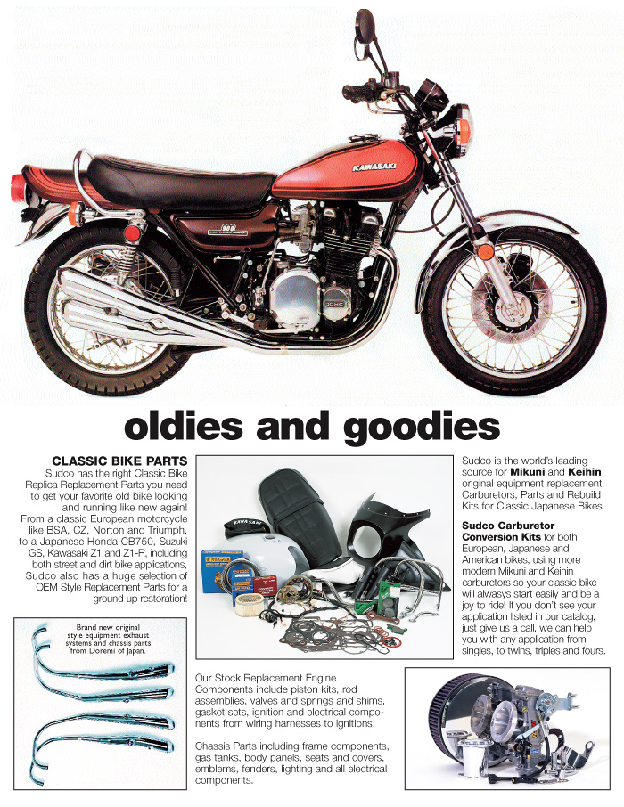 Sudvo Classic Motorcycle Parts