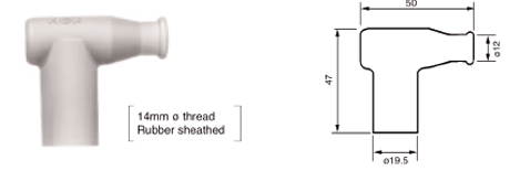 NGK TB05EMA Resistor Covers