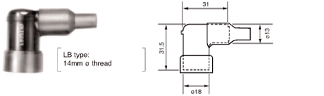 NGK LB10EH Resistor Covers